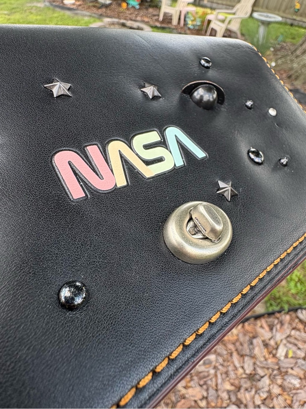 Coach x NASA Dinky Crossbody Clutch - Picture 7 of 16